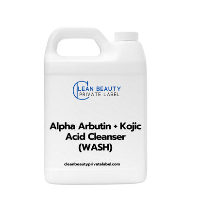 Alpha Arbutin + Kojic Acid Cleanser (WASH)