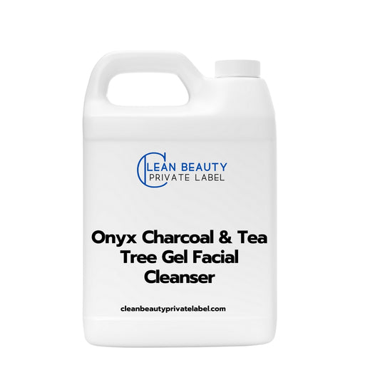 Onyx Charcoal & Tea Tree Gel Facial Cleanser