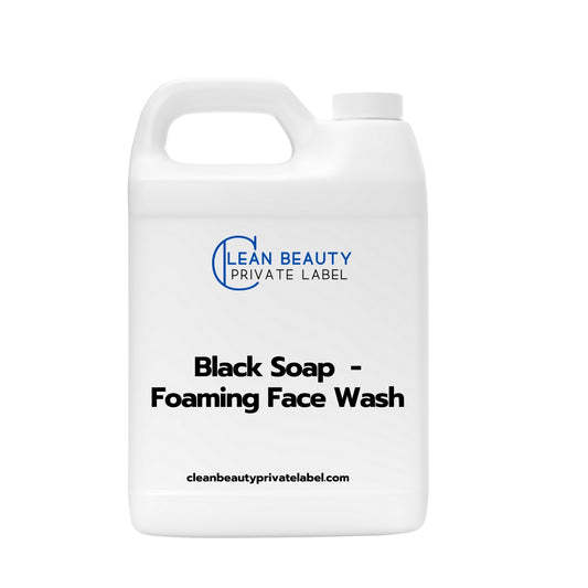 Black Soap  - Foaming Face Wash