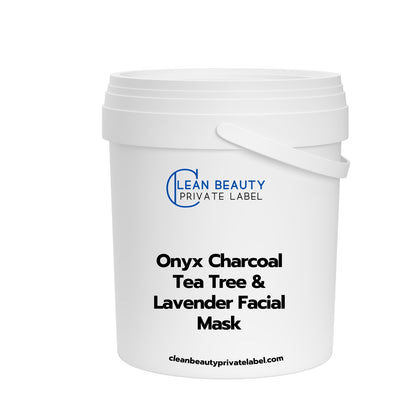 Onyx Charcoal Tea Tree & Lavender Facial Mask