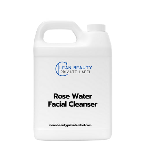 Organic Rose Water Facial Cleanser